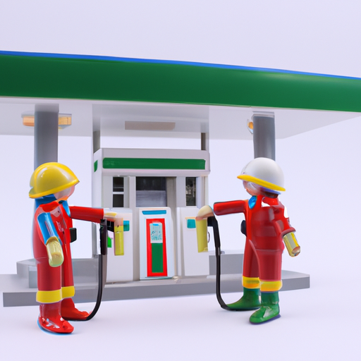Playmobil tankstation