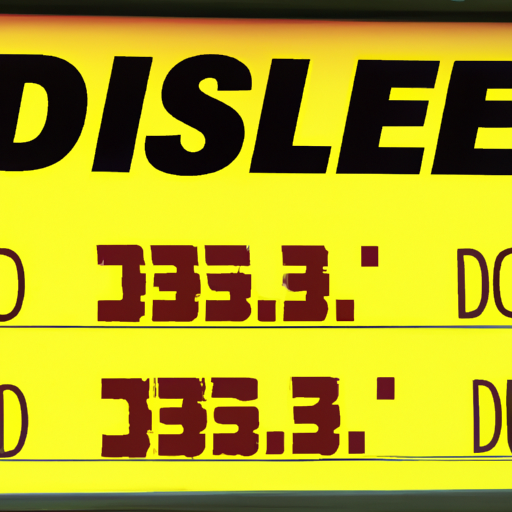 diesel pris i dag
